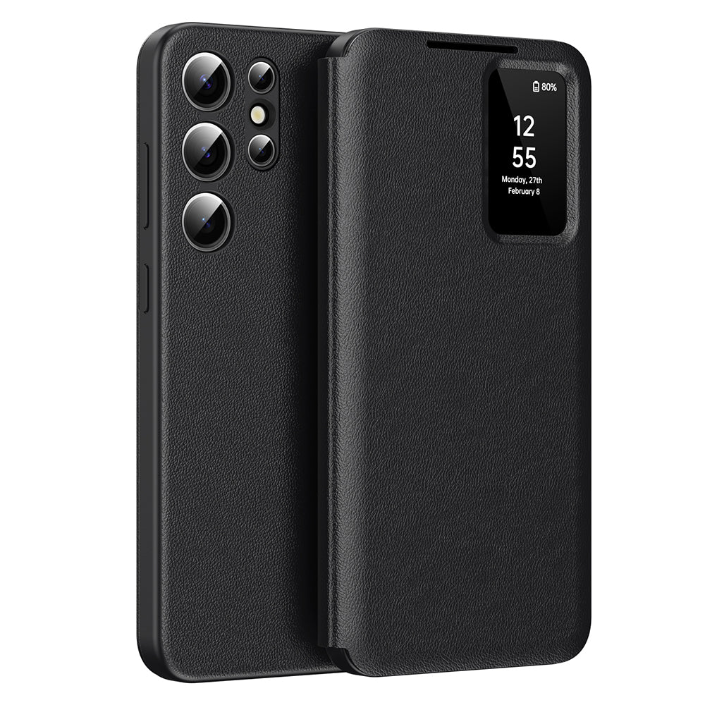 Θήκη για Samsung Galaxy S24 Ultra S928, Techsuit, SmartView, Μαύρο