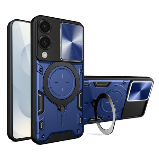 Θήκη για Samsung Galaxy S25 Edge S937, Techsuit, CamGuard Pro, Μπλε