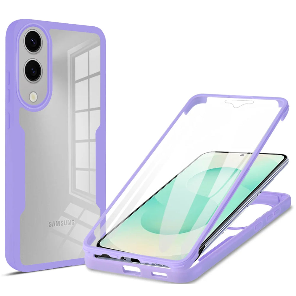 Θήκη για Samsung Galaxy S25 Edge S937, Techsuit, ColorVerse 360, Μωβ