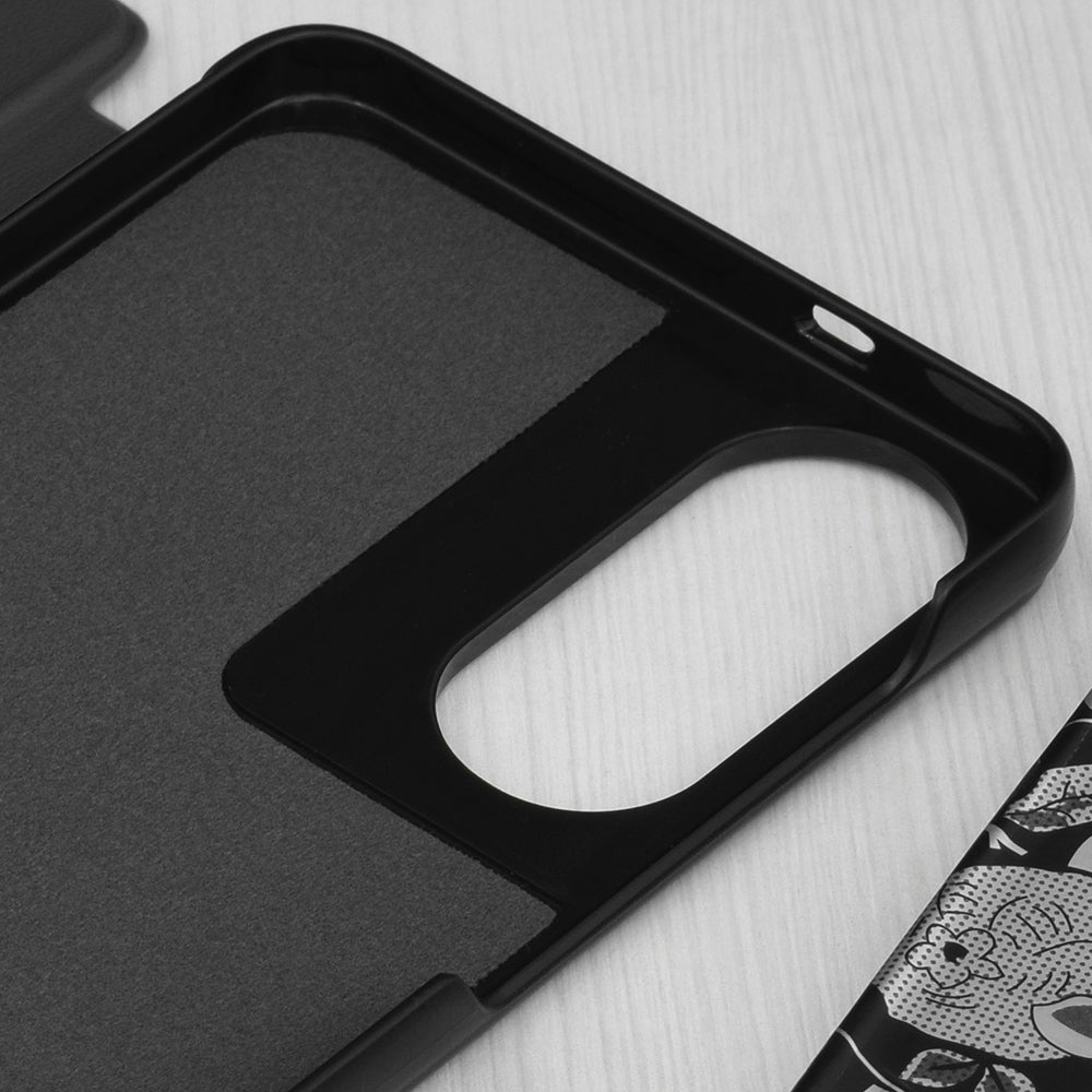 Θήκη για Samsung Galaxy S25 Edge S937, Techsuit, eFold, Μαύρο