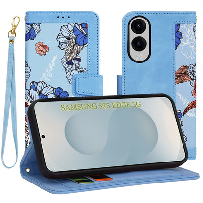 Θήκη για Samsung Galaxy S25 Edge S937, Techsuit, FlipCraft, Μπλε