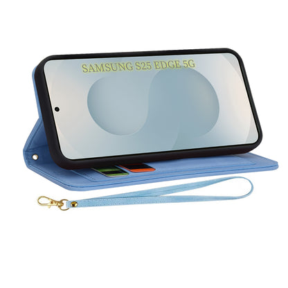 Θήκη για Samsung Galaxy S25 Edge S937, Techsuit, FlipCraft, Μπλε