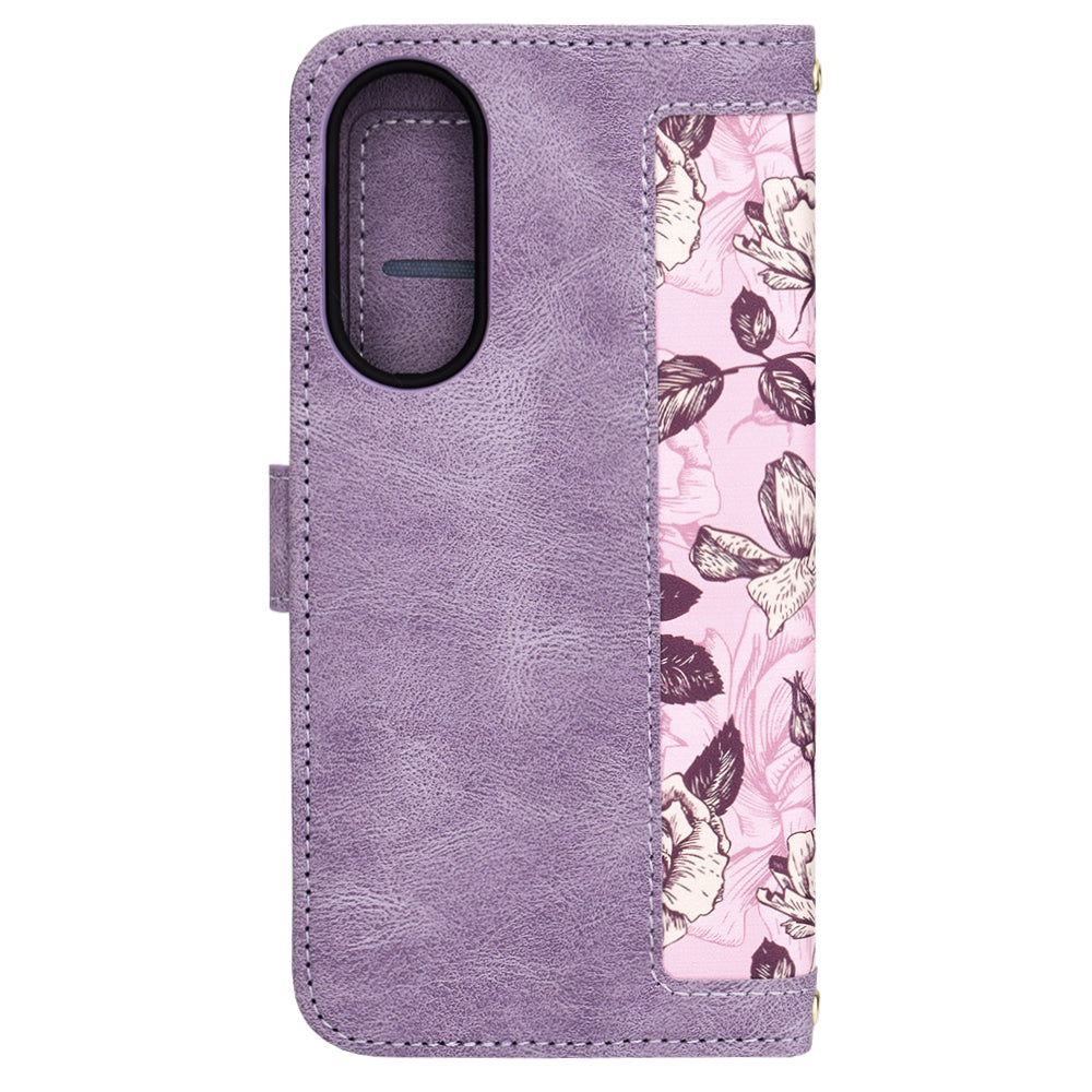 Θήκη για Samsung Galaxy S25 Edge S937, Techsuit, FlipCraft, Μωβ