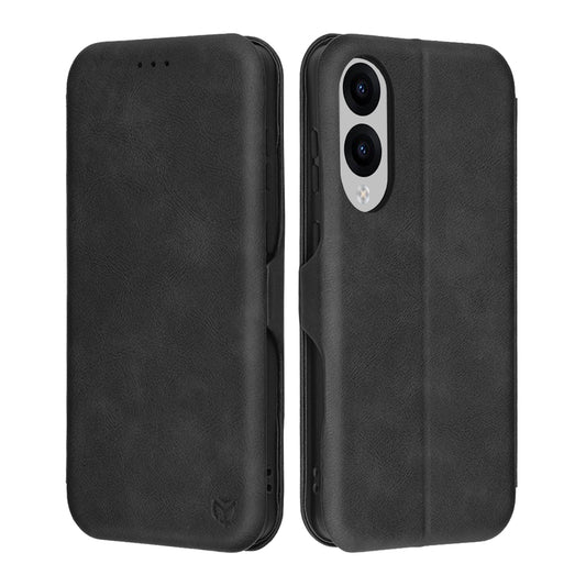 Θήκη για Samsung Galaxy S25 Edge S937, Techsuit, Safe Wallet Plus, Μαύρο