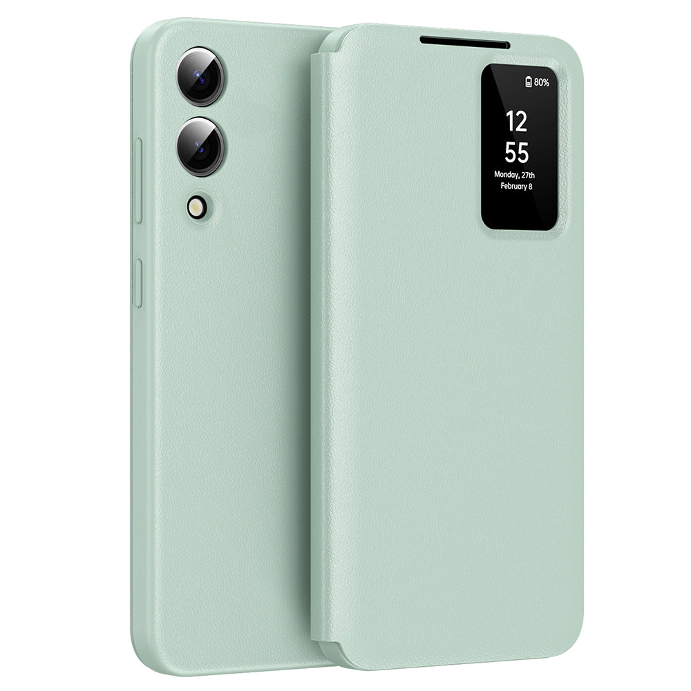 Case for Samsung Galaxy S25 Edge S937, Techsuit, SmartView, Green