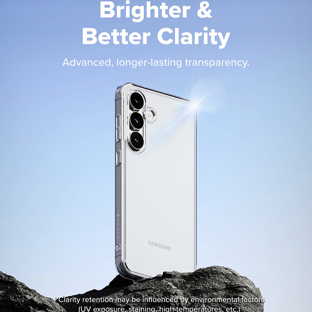 Θήκη για Samsung Galaxy S25 FE, Ringke, Fusion, Διαφανής