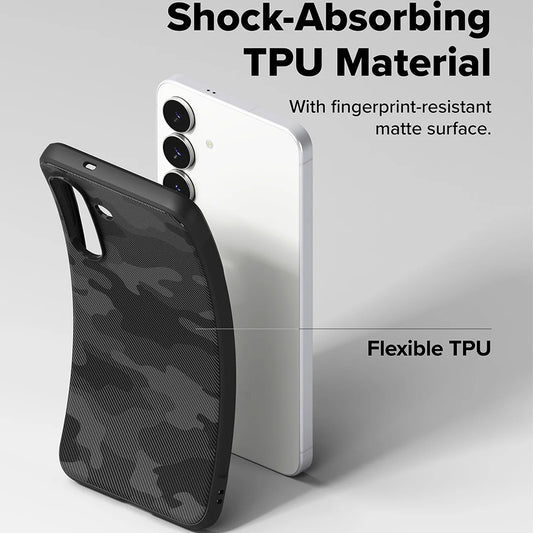 Case for Samsung Galaxy S25 FE, Ringke, Onyx, Camouflage