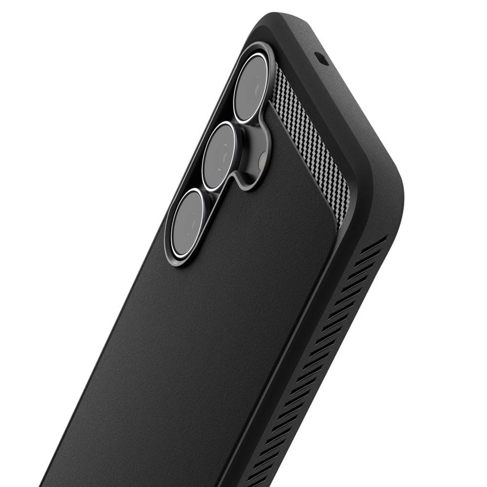 Θήκη για Samsung Galaxy S25 FE, Spigen, Rugged Armor, Ματ Μαύρο ACS10025