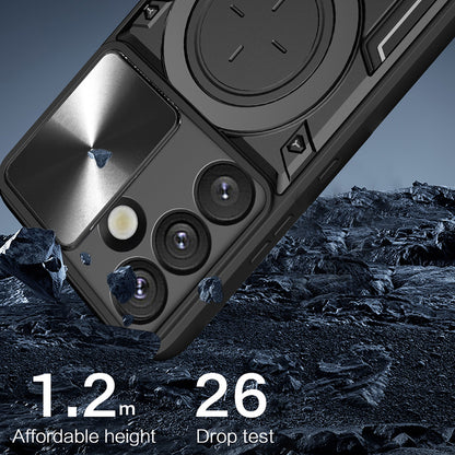 Θήκη για Samsung Galaxy S25 FE, Techsuit, CamGuard Pro, Μπλε