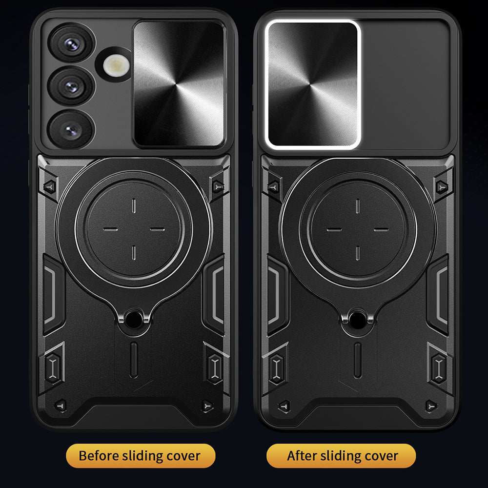 Θήκη για Samsung Galaxy S25 FE, Techsuit, CamGuard Pro, Μπλε