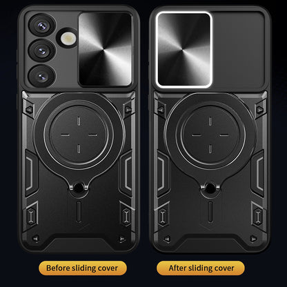 Θήκη για Samsung Galaxy S25 FE, Techsuit, CamGuard Pro, Μπλε