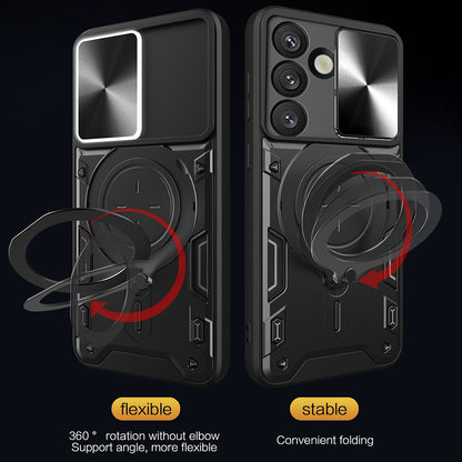 Θήκη για Samsung Galaxy S25 FE, Techsuit, CamGuard Pro, Ροζ