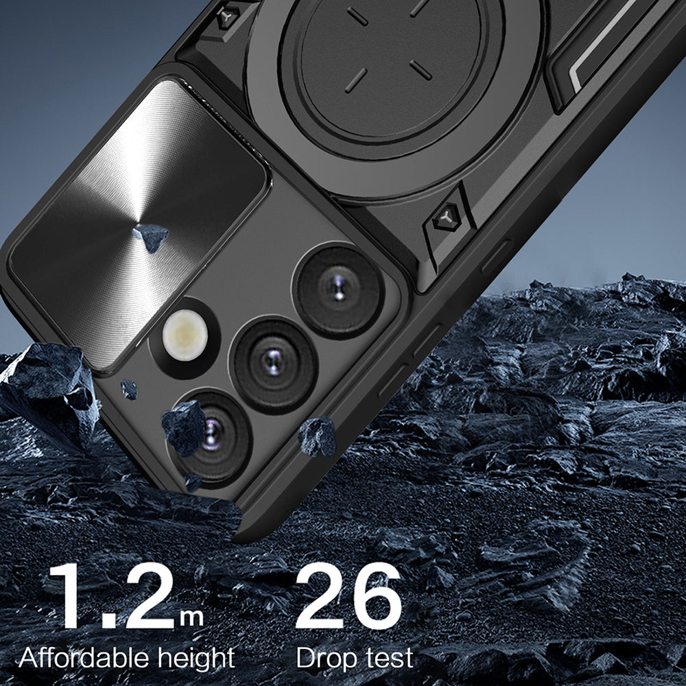 Θήκη για Samsung Galaxy S25 FE, Techsuit, CamGuard Pro, Ροζ