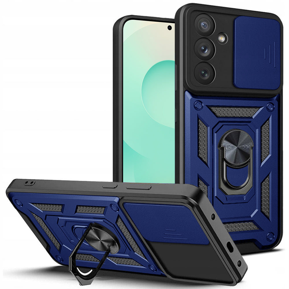 Θήκη για Samsung Galaxy S25 FE, Techsuit, CamShield, Μπλε