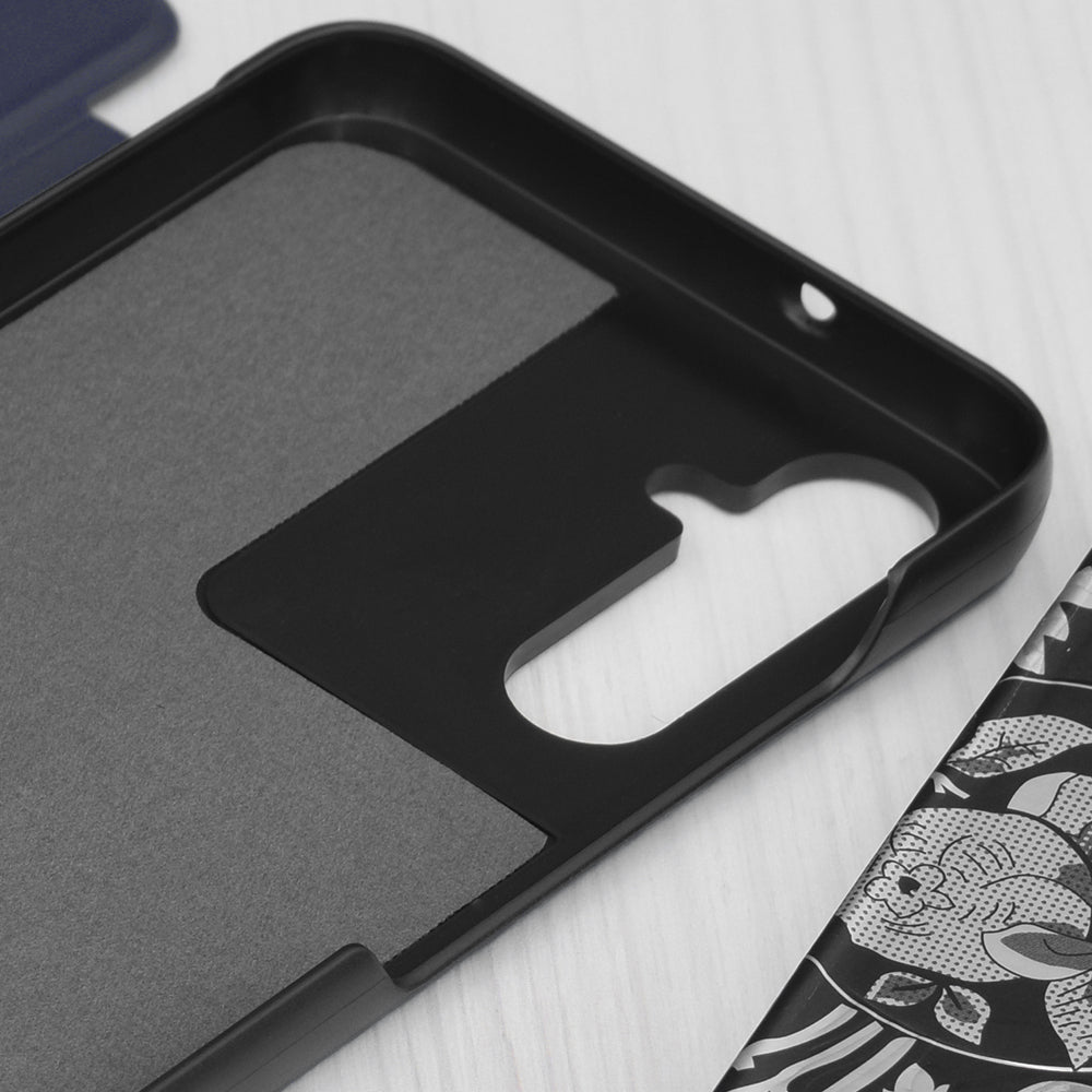 Θήκη για Samsung Galaxy S25 FE, Techsuit, eFold, Μπλε