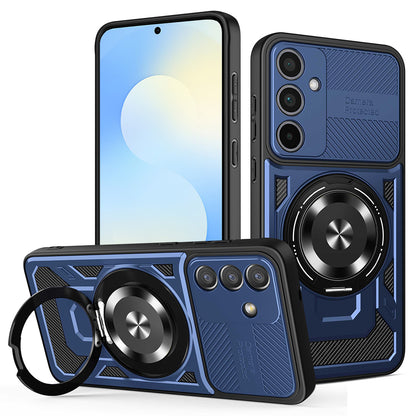 Θήκη για Samsung Galaxy S25 FE, Techsuit, RuggedCam, Μπλε