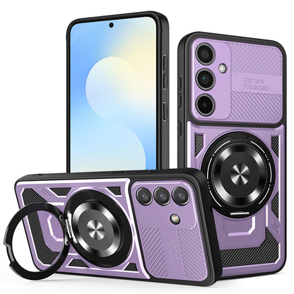 Θήκη για Samsung Galaxy S25 FE, Techsuit, RuggedCam, Μωβ