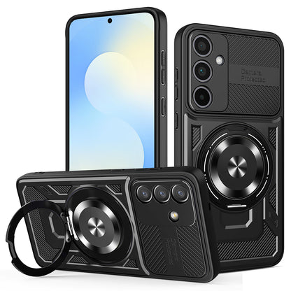 Θήκη για Samsung Galaxy S25 FE, Techsuit, RuggedCam, Μαύρο