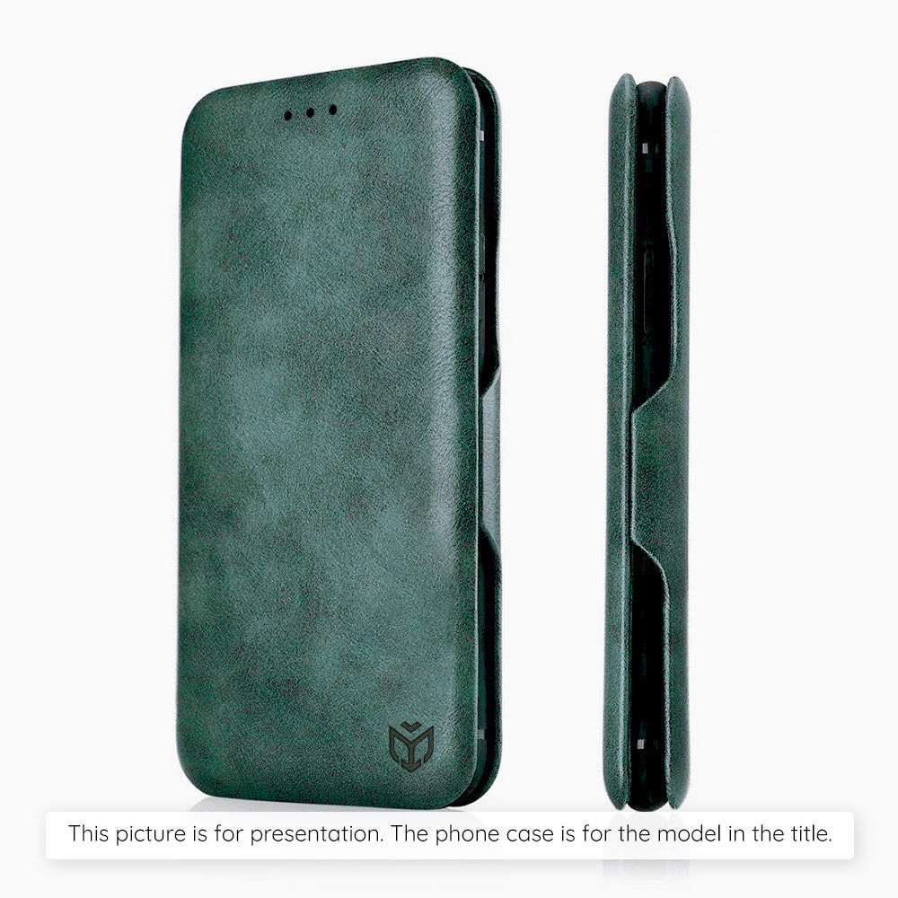 Θήκη για Samsung Galaxy S25 FE, Techsuit, Safe Wallet Plus, Πράσινο