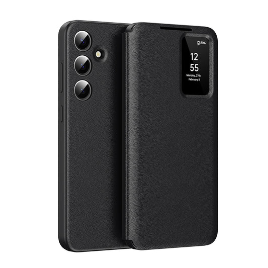 Θήκη για Samsung Galaxy S25 FE, Techsuit, SmartView, Μαύρο