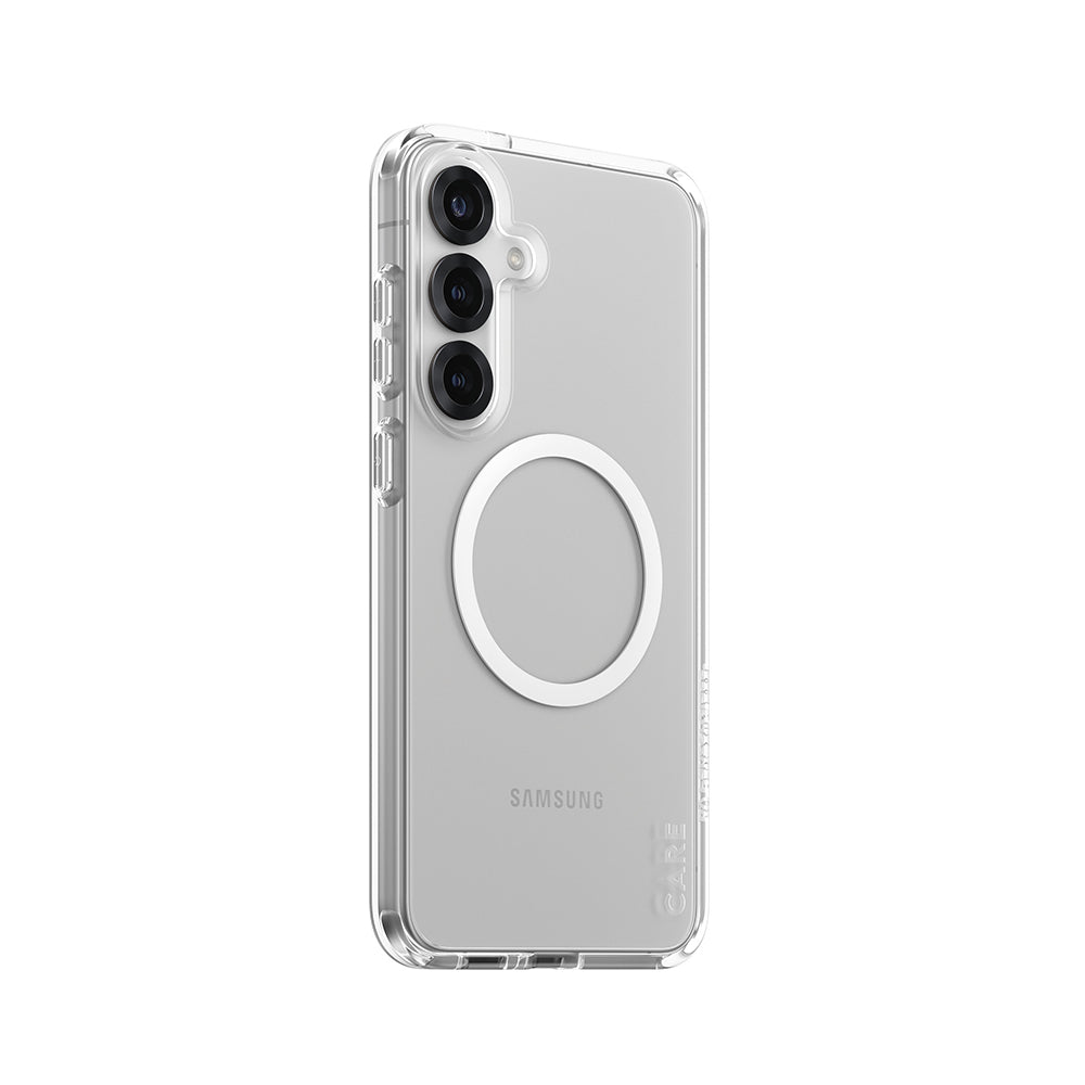 Θήκη για Samsung Galaxy S25+ S936, PanzerGlass, Care Urban Combat, Διαφανής Λευκή