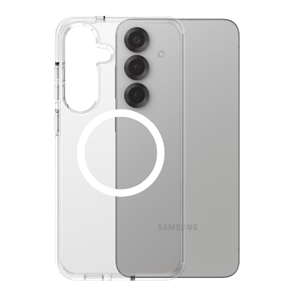 Θήκη για Samsung Galaxy S25+ S936, PanzerGlass, Care Urban Combat, Διαφανής Λευκή