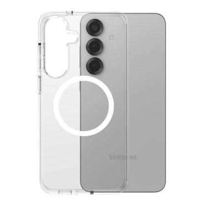 Θήκη για Samsung Galaxy S25+ S936, PanzerGlass, Care Urban Combat, Διαφανής Λευκή
