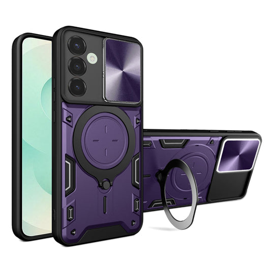 Θήκη για Samsung Galaxy S25+ S936, Techsuit, CamGuard Pro, Μωβ