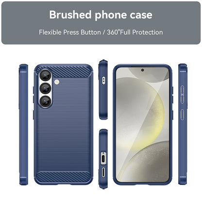 Θήκη για Samsung Galaxy S25+ S936, Techsuit, Carbon, Μπλε