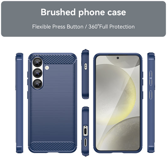 Θήκη για Samsung Galaxy S25+ S936, Techsuit, Carbon, Μπλε