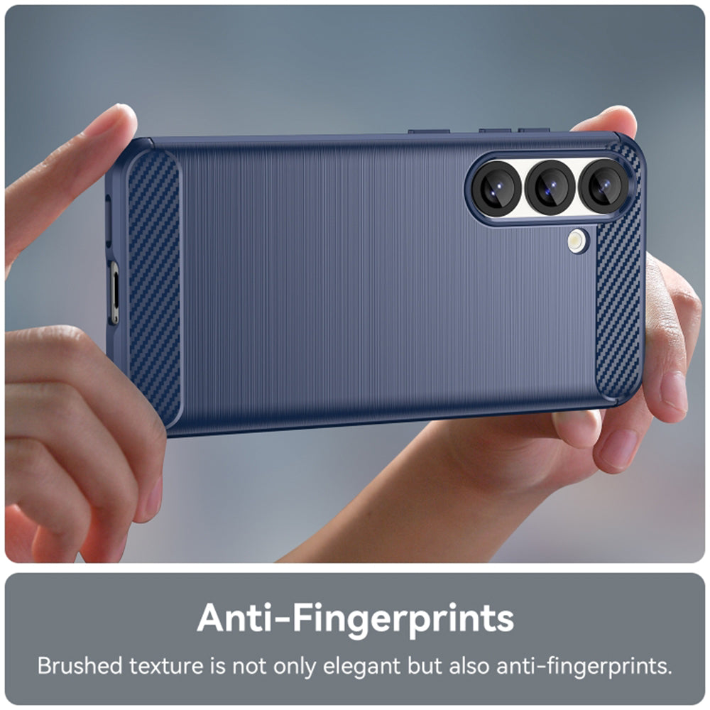 Θήκη για Samsung Galaxy S25+ S936, Techsuit, Carbon, Μπλε