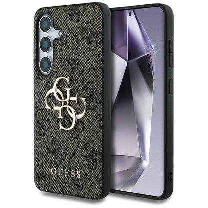 Θήκη για Samsung Galaxy S25 S931, Guess, 4G Big Logo, Καφέ