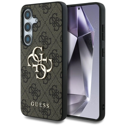 Θήκη για Samsung Galaxy S25 S931, Guess, 4G Big Logo, Καφέ