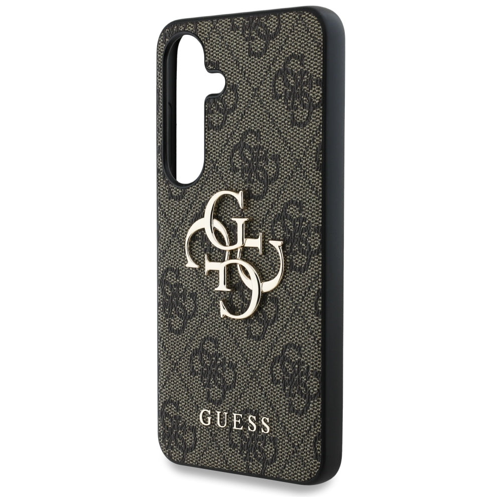 Θήκη για Samsung Galaxy S25 S931, Guess, 4G Big Logo, Καφέ