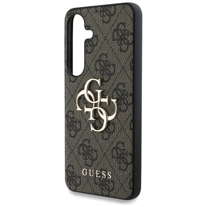 Θήκη για Samsung Galaxy S25 S931, Guess, 4G Big Logo, Καφέ