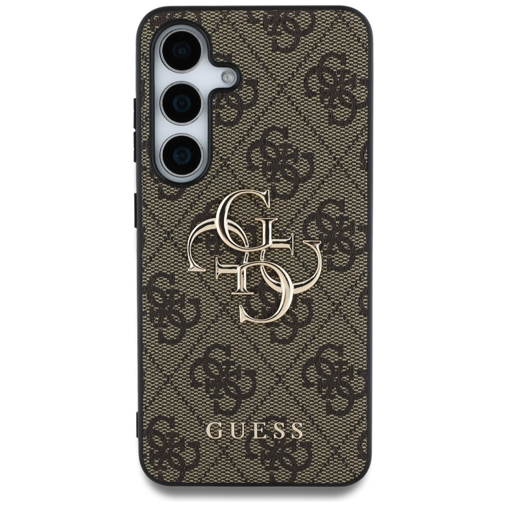 Θήκη για Samsung Galaxy S25 S931, Guess, 4G Big Logo, Καφέ
