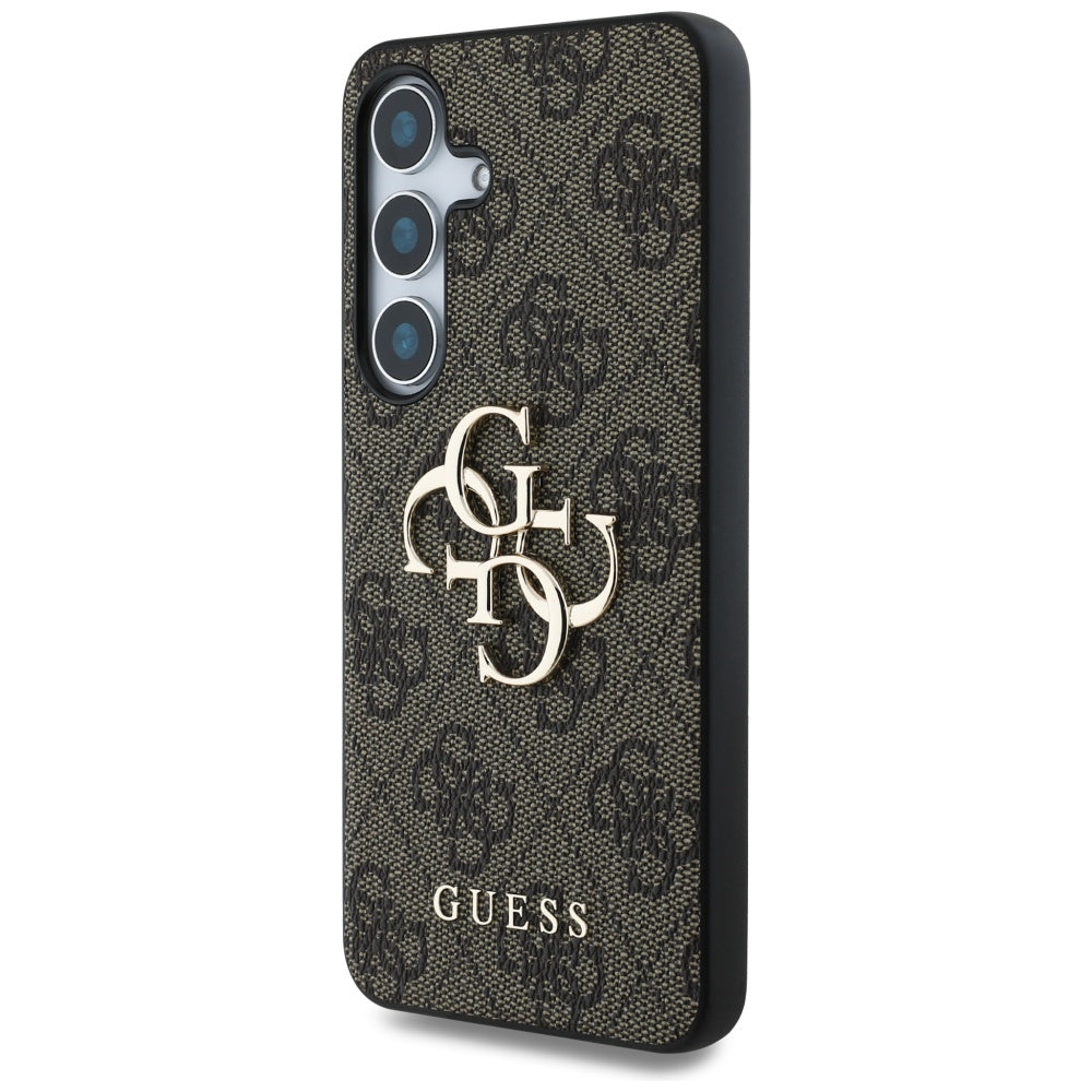 Θήκη για Samsung Galaxy S25 S931, Guess, 4G Big Logo, Καφέ