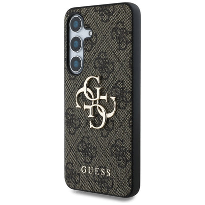 Θήκη για Samsung Galaxy S25 S931, Guess, 4G Big Logo, Καφέ