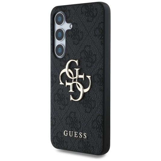 Θήκη για Samsung Galaxy S25 S931, Guess, 4G Big Logo, Μαύρη