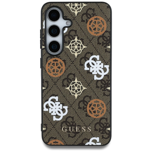 Θήκη για Samsung Galaxy S25 S931, Guess, 4G Peony, Καφέ