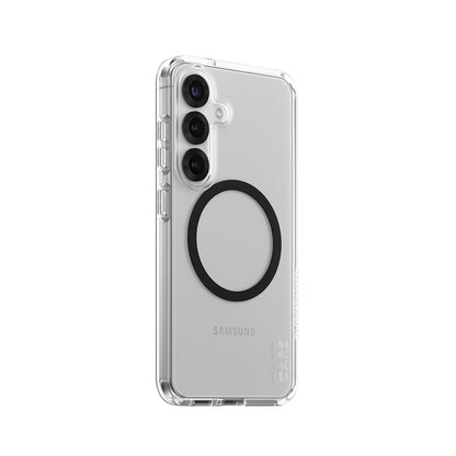 Θήκη για Samsung Galaxy S25 S931, PanzerGlass, Care Urban Combat, Διαφανής Μαύρη