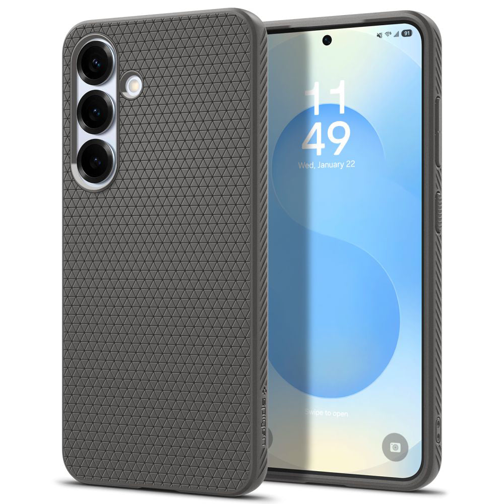 Θήκη για Samsung Galaxy S25 S931, Spigen, Liquid Air, Γκρι