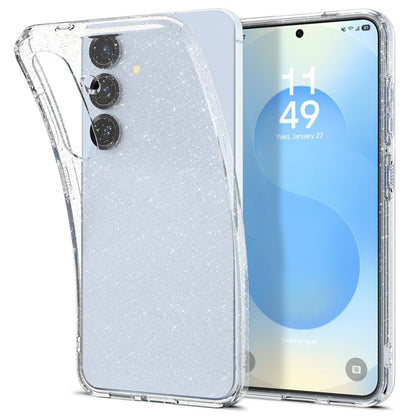 Θήκη για Samsung Galaxy S25 S931, Spigen, Liquid Crystal Glitter, Διαφανής ACS08997