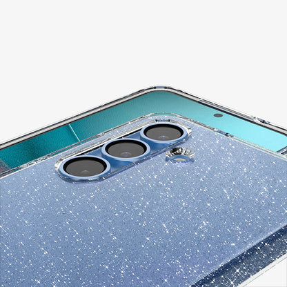 Θήκη για Samsung Galaxy S25 S931, Spigen, Liquid Crystal Glitter, Διαφανής ACS08997