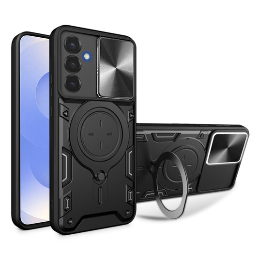 Θήκη για Samsung Galaxy S25 S931, Techsuit, CamGuard Pro, Μαύρο