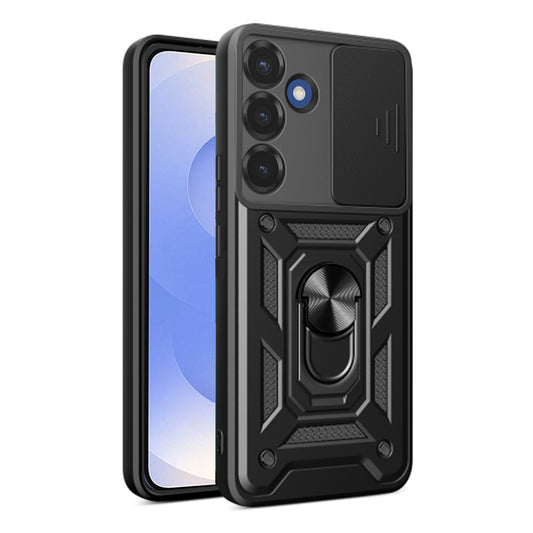 Θήκη για Samsung Galaxy S25 S931, Techsuit, CamShield, Μαύρο