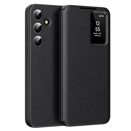 Θήκη για Samsung Galaxy S25 S931, Techsuit, SmartView, Μαύρο
