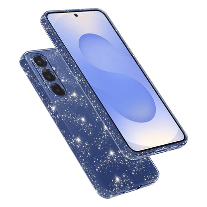 Case for Samsung Galaxy S25 S931, Techsuit, SparkleSkin, Transparent