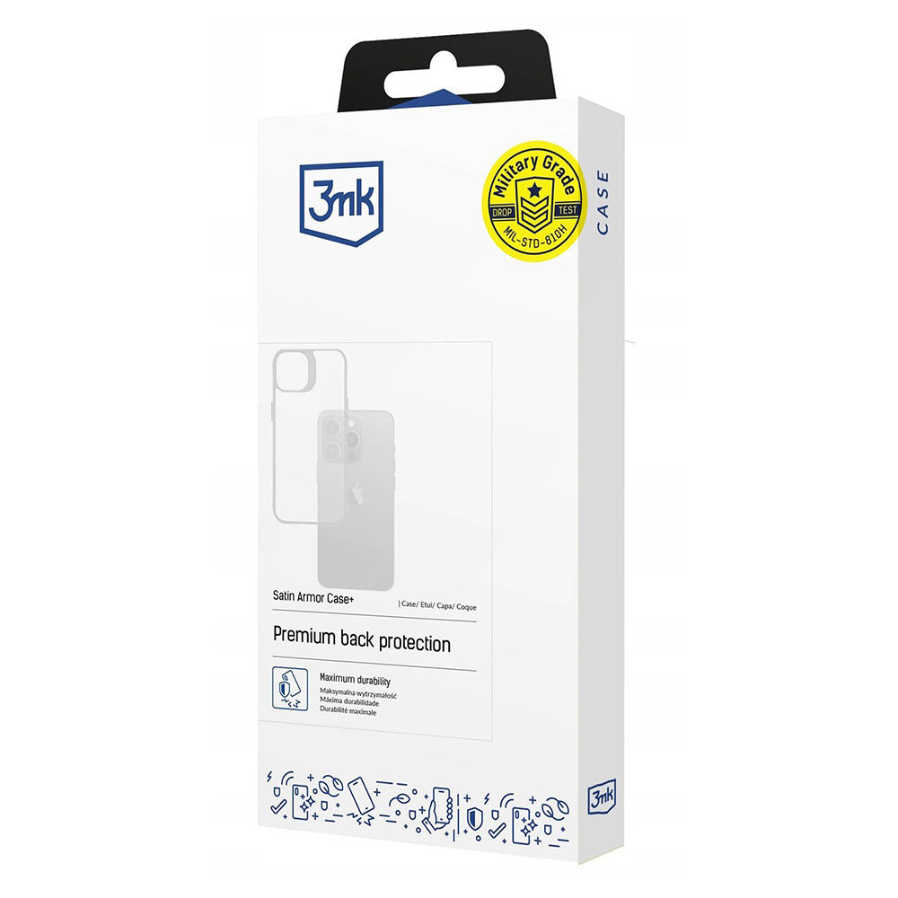 Case for Samsung Galaxy S25 Ultra S938, 3MK, Armor, Transparent