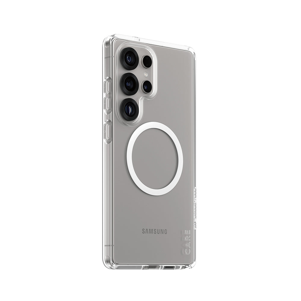 Θήκη για Samsung Galaxy S25 Ultra S938, PanzerGlass, Care Urban Combat, Διαφανής Λευκή